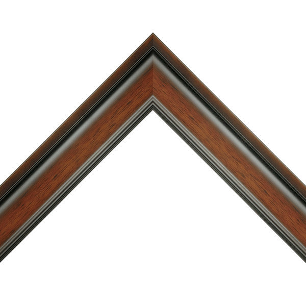 1 3/4" Panel - Gesso'D Walnut Finish
