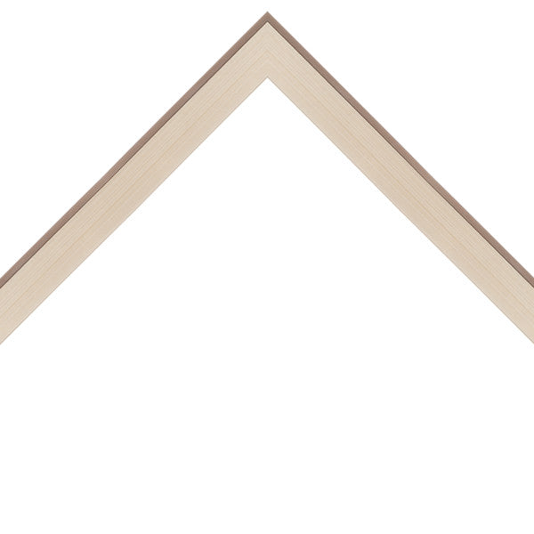 .75" x 1" Short Silver Square