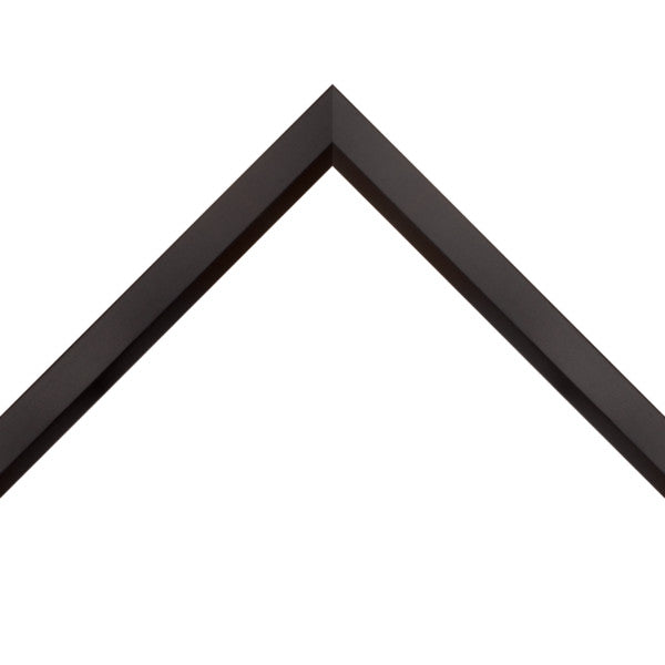 Matte Black Square W/Bevel Lip - (80745)