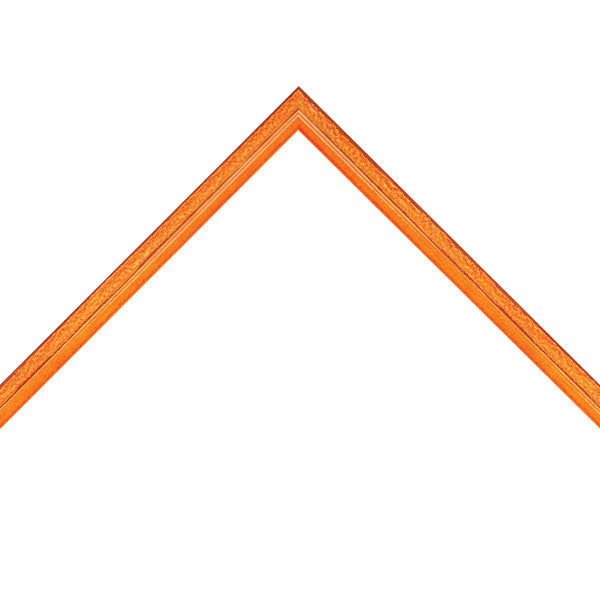 1/2″ Tangerine Gloss Sqare w/ Bevel - (84031)
