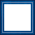 1/2" True Blue Gloss Square w/ Bevel (84034)