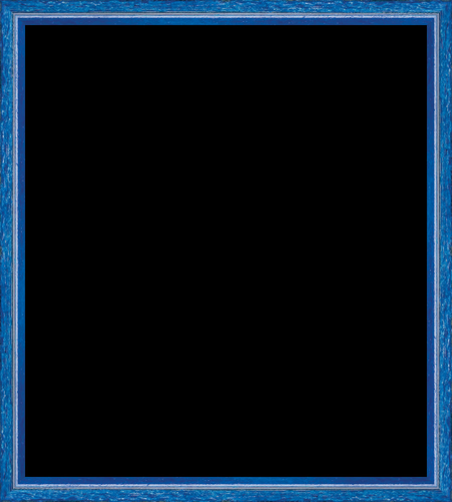 1/2" True Blue Gloss Square w/ Bevel (84034)