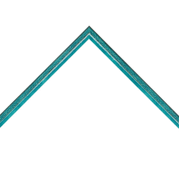 1/2" Azure Blue Gloss Square w/ Bevel (84035)