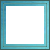1/2" Azure Blue Gloss Square w/ Bevel (84035)