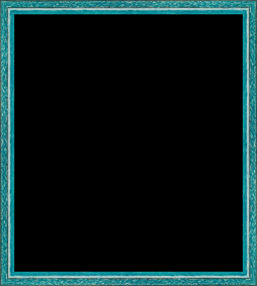 1/2" Azure Blue Gloss Square w/ Bevel (84035)
