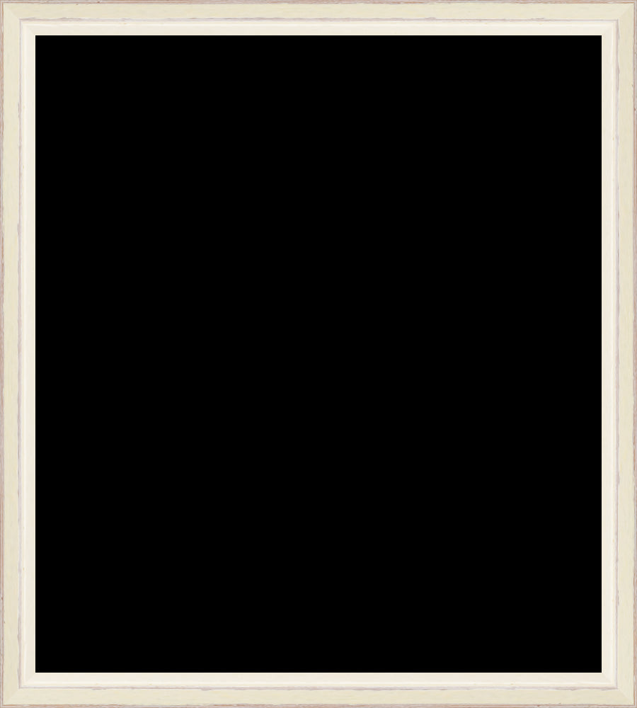 1/2" Vanilla Gloss Square w/ Bevel (84037)