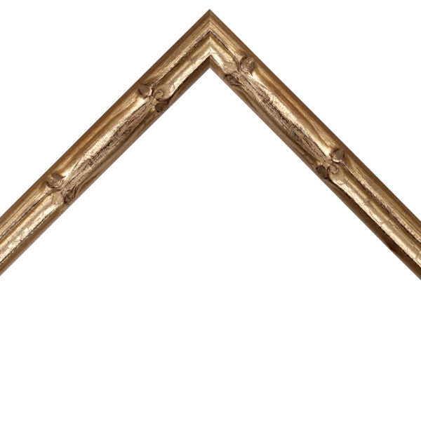 1" Medium Bamboo Silver