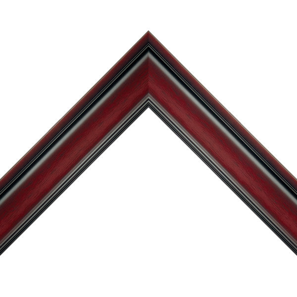 1 3/4" Panel - Gesso'D Mahogany Finish