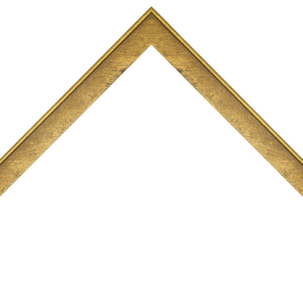 7/8" Mottled Gold Tall Square w/Ridge