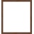 2" Marrone / Chestnut Tall Square