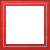 1/2" Ruby Gloss Square w/ Bevel (84030)