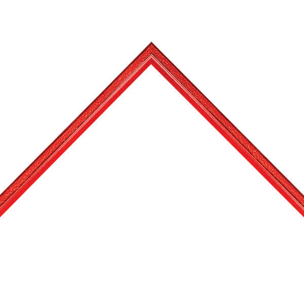 1/2" Ruby Gloss Square w/ Bevel (84030)