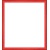 1/2" Ruby Gloss Square w/ Bevel (84030)