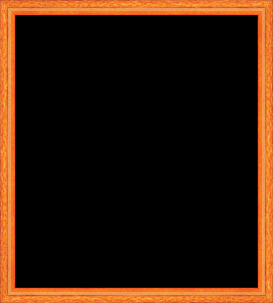 1/2" Tangerine Gloss Square w/ Bevel (84031)