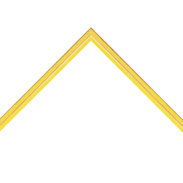 1/2" Canary Gloss Square w/ Bevel (84032)