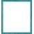 1/2" Azure Blue Gloss Square w/ Bevel (84035)