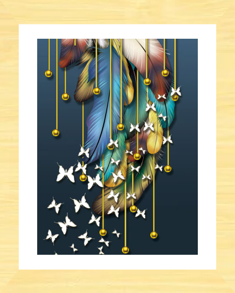 1" Warm Gold Square