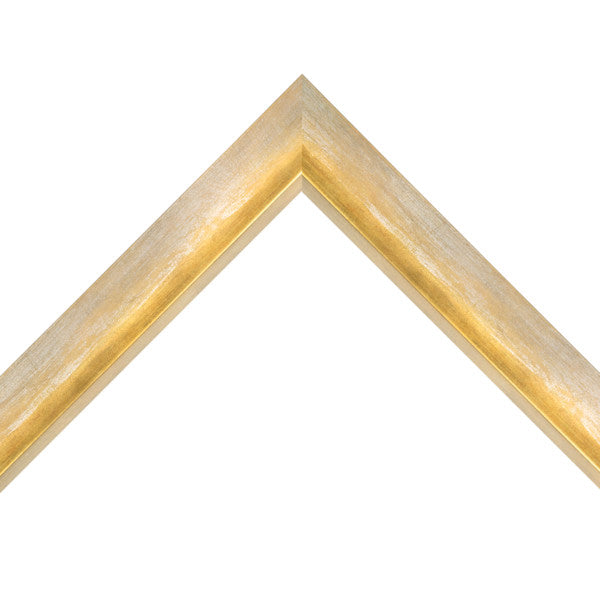 1 3/8" Dark Sands Cube with Gold Bevel Lip