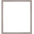 3/4" Silver Tall Square