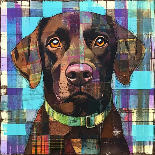 Dogs in Plaid